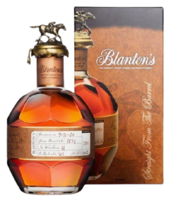 Blanton's straight from the barrel